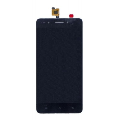 Lcd With Touch Screen For Lava Iris 870 Black By - Maxbhi Com