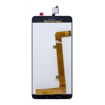 Lcd With Touch Screen For Lava Iris 870 Silver By - Maxbhi Com