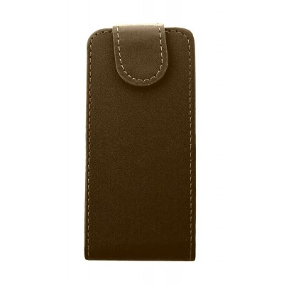 Flip Cover For Energizer E24 Brown By - Maxbhi Com