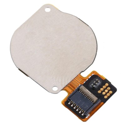 Fingerprint Sensor Flex Cable For Huawei Enjoy 10 Plus Black By - Maxbhi Com