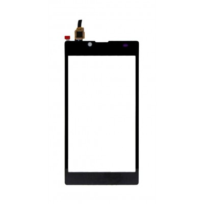 Touch Screen Digitizer For Yu Yuphoria White Gold By - Maxbhi Com