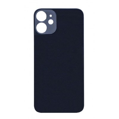 Back Panel Cover For Apple Iphone 12 Mini Black - Maxbhi Com