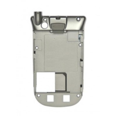 Lcd Frame Middle Chassis For Samsung V200 Silver By - Maxbhi Com