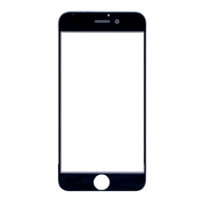 Replacement Front Glass For Apple Iphone 6 Silver By - Maxbhi Com