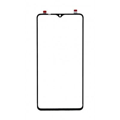 Replacement Front Glass For Oneplus 7t Black By - Maxbhi Com