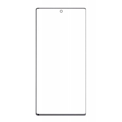 Replacement Front Glass For Samsung Galaxy Note 10 Plus 5g Black By - Maxbhi Com