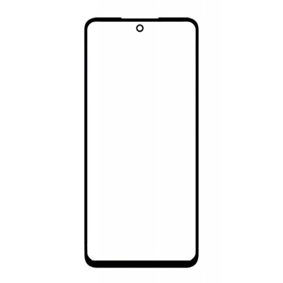 Replacement Front Glass For Tecno Pova 2 Black By - Maxbhi Com