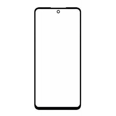Replacement Front Glass For Tecno Pova 2 Black By - Maxbhi Com