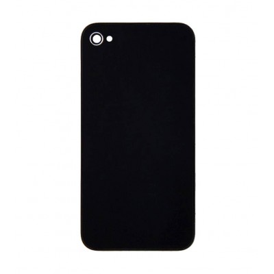 Back Panel Cover For Apple Iphone 4 Black - Maxbhi Com