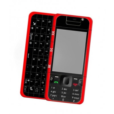 Lcd Frame Middle Chassis For Nokia 5730 Xpressmusic Black By - Maxbhi Com