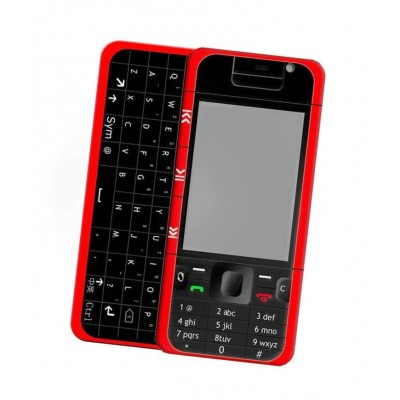 Lcd Frame Middle Chassis For Nokia 5730 Xpressmusic Red By - Maxbhi Com