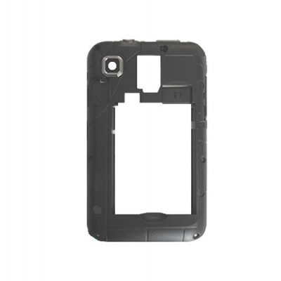 Lcd Frame Middle Chassis For Samsung Galaxy Pro B7510 Black By - Maxbhi Com