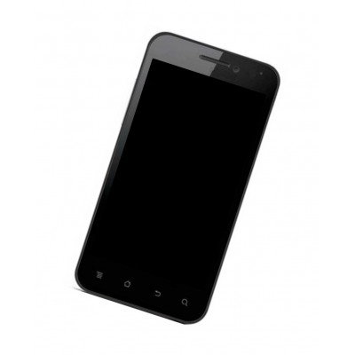 Lcd Frame Middle Chassis For Huawei Honor U8660 Black By - Maxbhi Com