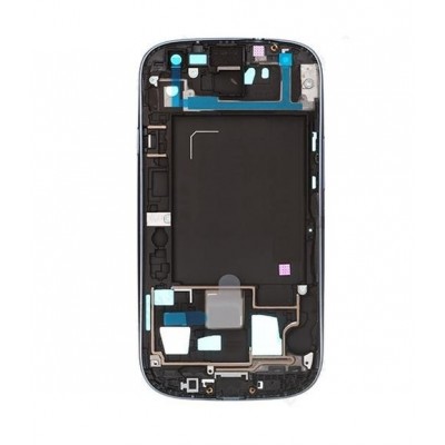 Lcd Frame Middle Chassis For Samsung Galaxy S3 I535 Brown By - Maxbhi Com