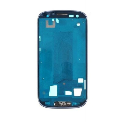 Lcd Frame Middle Chassis For Samsung Galaxy S3 I535 Red By - Maxbhi Com