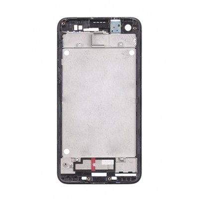 Lcd Frame Middle Chassis For Htc Droid Dna Black By - Maxbhi Com