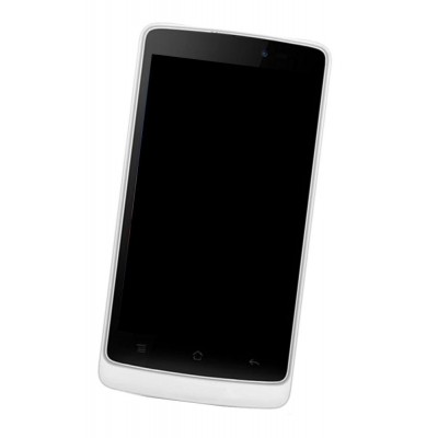 Lcd Frame Middle Chassis For Oppo R815t Clover White By - Maxbhi Com