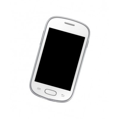 Lcd Frame Middle Chassis For Samsung Galaxy Fame Lite S6790 Black By - Maxbhi Com