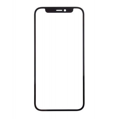 Replacement Front Glass For Apple Iphone 13 Mini Black By - Maxbhi Com