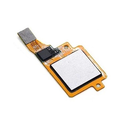 Fingerprint Sensor Flex Cable For Huawei G7 Plus Silver By - Maxbhi Com