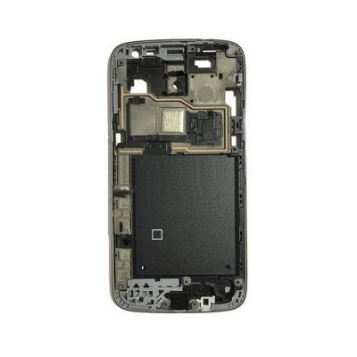 Lcd Frame Middle Chassis For Samsung Galaxy Core Lte G386w Black By - Maxbhi Com