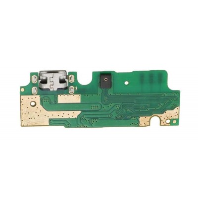Charging Connector Flex Pcb Board For Lenovo K6 Note By - Maxbhi Com