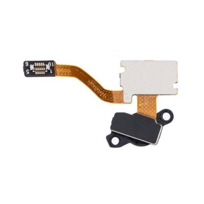 Fingerprint Sensor Flex Cable For Oneplus 6t Black By - Maxbhi Com