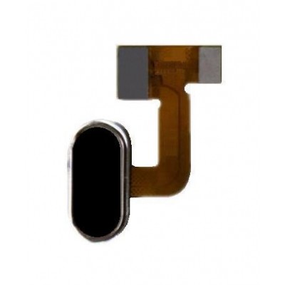 Fingerprint Sensor Flex Cable For Gionee M6s Plus Black By - Maxbhi Com
