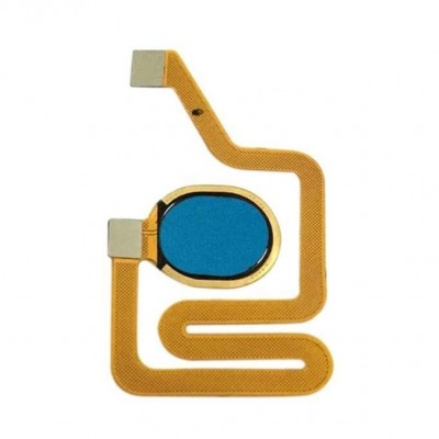 Fingerprint Sensor Flex Cable For Zte Blade V10 Blue By - Maxbhi Com
