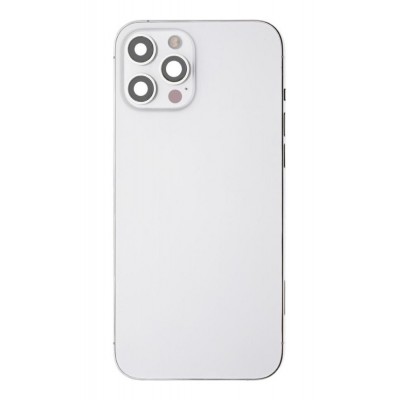 Full Body Housing For Apple Iphone 12 Pro Silver - Maxbhi Com