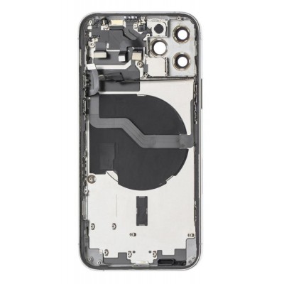 Full Body Housing For Apple Iphone 12 Pro Silver - Maxbhi Com
