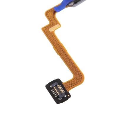 Fingerprint Sensor Flex Cable For Xiaomi Redmi Note 10 5g Silver By - Maxbhi Com