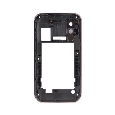 Lcd Frame Middle Chassis For Samsung Galaxy Ace Black By - Maxbhi Com