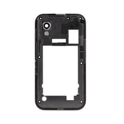 Lcd Frame Middle Chassis For Samsung Galaxy Ace Black By - Maxbhi Com