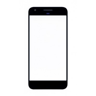 Replacement Front Glass For Google Pixel Black By - Maxbhi Com