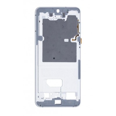 Lcd Frame Middle Chassis For Samsung Galaxy S21 Plus Silver By - Maxbhi Com