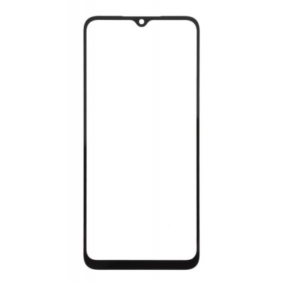 Replacement Front Glass For Xiaomi Redmi 9c Black By - Maxbhi Com