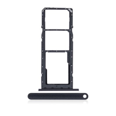 Sim Card Holder Tray For Samsung Galaxy A02s Black - Maxbhi Com