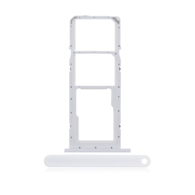 Sim Card Holder Tray For Samsung Galaxy A02s White - Maxbhi Com