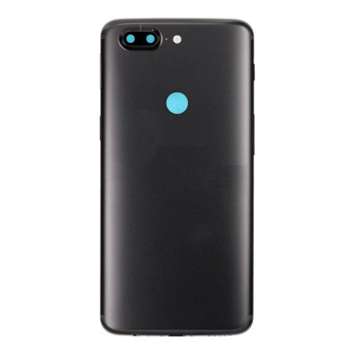 Back Panel Cover For Oneplus 5t Black - Maxbhi Com