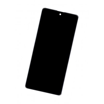 Lcd Frame Middle Chassis For Samsung Galaxy A71s Black By - Maxbhi Com