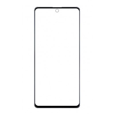 Replacement Front Glass For Samsung Galaxy A71s Gold By - Maxbhi Com