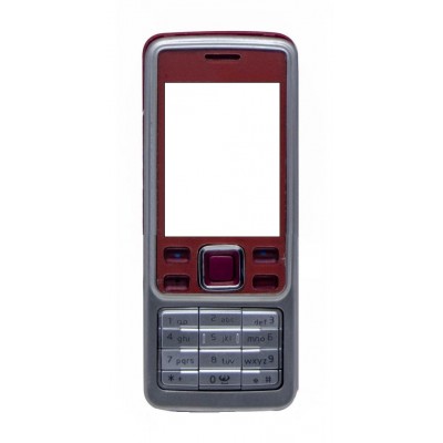 Full Body Housing For Nokia 6300 Red - Maxbhi Com