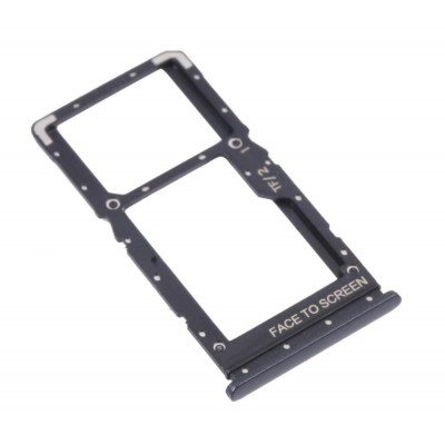 Sim Card Holder Tray For Xiaomi Redmi Note 10 5g Black - Maxbhi Com