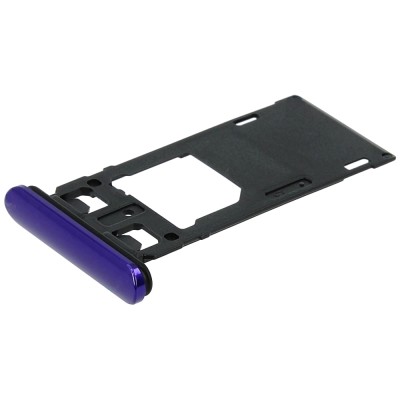 Sim Card Holder Tray For Sony Xperia 1 Purple - Maxbhi Com