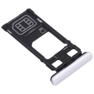 Sim Card Holder Tray For Sony Xperia 1 White - Maxbhi Com