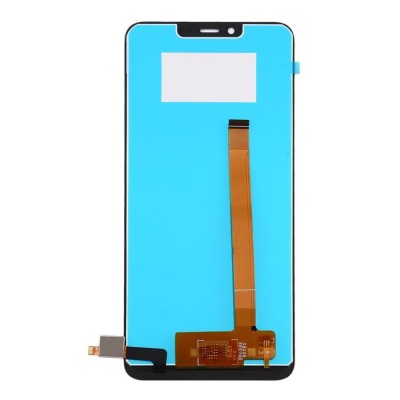 Lcd With Touch Screen For Wiko View2 Plus Black By - Maxbhi Com