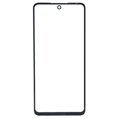 Replacement Front Glass For Lava Agni 5g Black By - Maxbhi Com