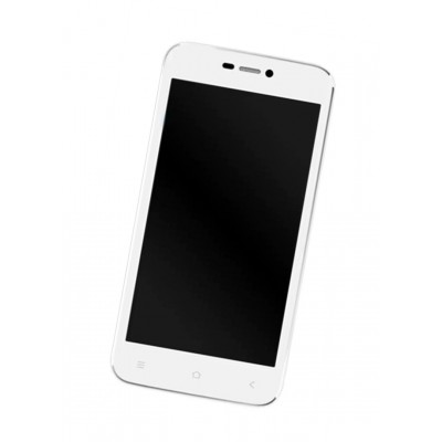 Lcd Frame Middle Chassis For Gionee Pioneer P4s Black By - Maxbhi Com