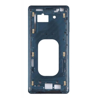 Lcd Frame Middle Chassis For Sony Xperia Xz3 Green By - Maxbhi Com